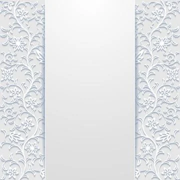 Abstract floral background Stock Illustration