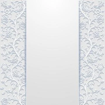 Abstract floral background Stock Illustration