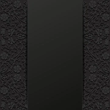 Abstract floral background. Stock Illustration