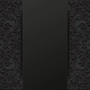 Abstract floral background. Stock Illustration