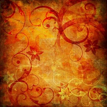 Abstract floral background Illustrazione stock