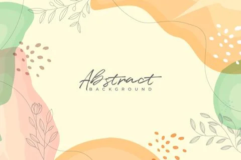 Abstract floral background Illustrazione stock