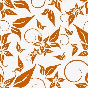 Abstract Floral Background. Illustrazione stock