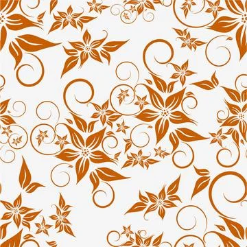 Abstract Floral Background. Illustrazione stock
