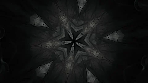 Abstract floral black pattern. Death and reincarnation. The afterlife. Reborn 库存影片 303686275