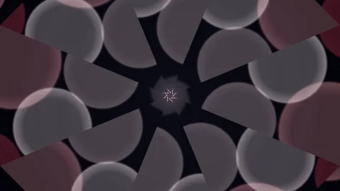 Abstract Floral Pattern Animation Background. Stock Footage 331358902