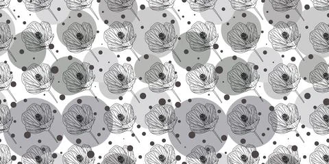 Abstract floral pattern. Delicate transparent pattern for textiles and fabric Stock Illustration