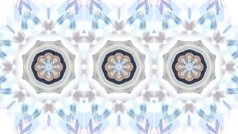 Abstract Floral Pattern Stock Footage 289107191