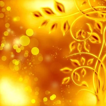 Abstract floral pattern Stock Illustration