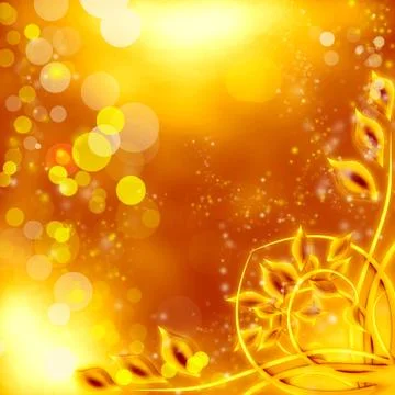 Abstract floral pattern Stock Illustration