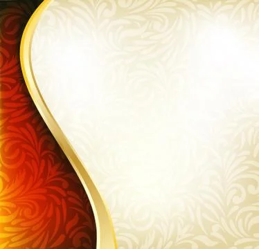 Abstract floral pattern Stock Illustration