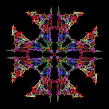 Abstract floral pattern Stockillustratie