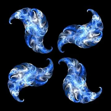 Abstract floral pattern イラスト素材