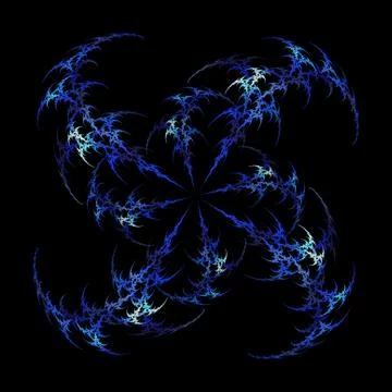 Abstract floral pattern イラスト素材