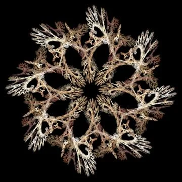 Abstract floral pattern Stockillustratie