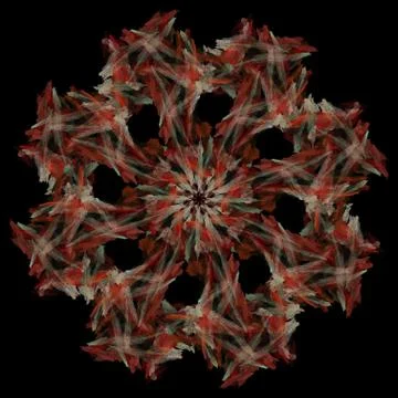 Abstract floral pattern Stockillustratie