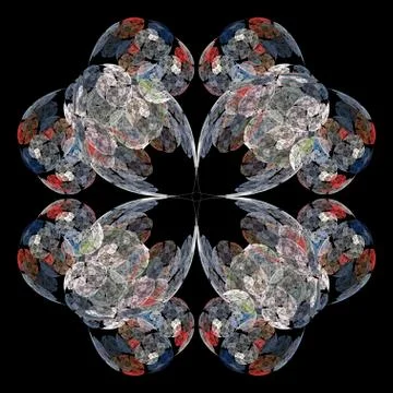 Abstract floral pattern 스톡 일러스트