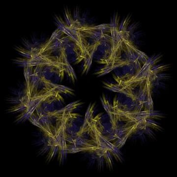 Abstract floral pattern Stockillustratie