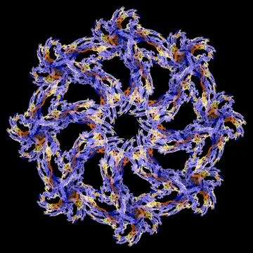 Abstract floral pattern Stock-Illustration