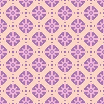 Abstract floral pattern Illustrazione stock