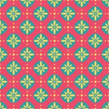 Abstract floral pattern Stock Illustration