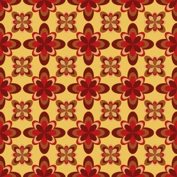 Abstract floral pattern Stock Illustration