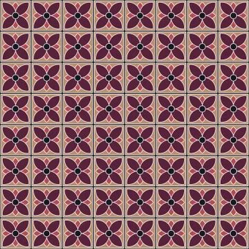 Abstract floral pattern Stock Illustration