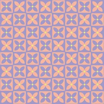 Abstract floral pattern Stock Illustration