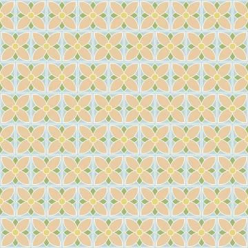 Abstract floral pattern Stock Illustration