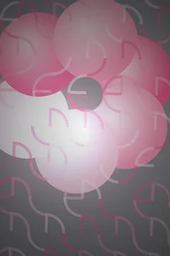 Abstract Floral Pattern Stock Illustration