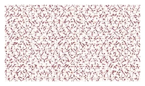 Abstract floral pattern with organic shapes in a soft pink and maroon color.. Stock Illustration