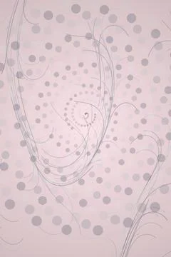 Abstract Floral Pattern Pink Background Stock Photos