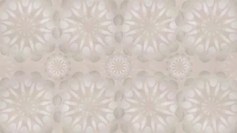 Abstract Floral Pattern with Soft Beige Background animation Stock Footage 279432623