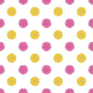 Abstract floral pattern on a white background Stock Illustration