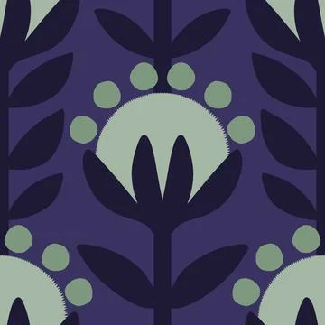 Abstract floral seamless flowers pattern for wrapping paper and fabrics and.. イラスト素材