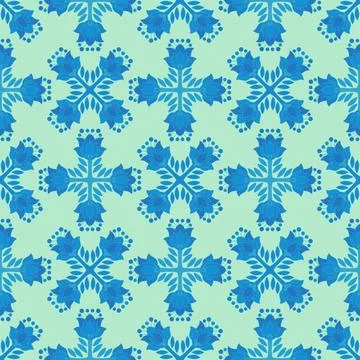 Abstract floral seamless flowers pattern for wrapping paper and fabrics and.. Illustrazione stock