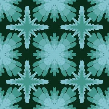 Abstract floral seamless flowers pattern for wrapping paper and fabrics and.. イラスト素材