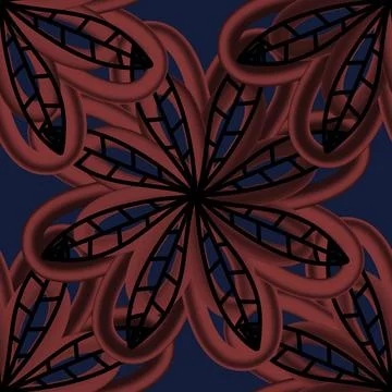 Abstract floral seamless flowers pattern for wrapping paper and fabrics and.. イラスト素材