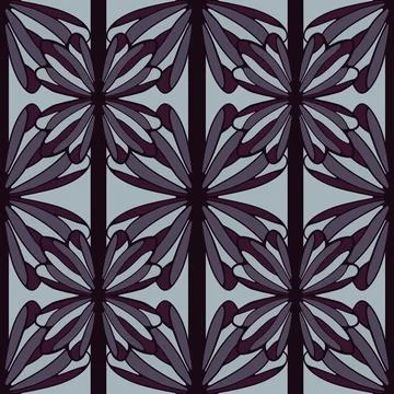 Abstract floral seamless flowers pattern for wrapping paper and fabrics and.. Stock Illustration