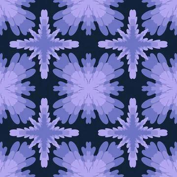 Abstract floral seamless flowers pattern for wrapping paper and fabrics and.. Stock Illustration