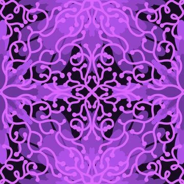 Abstract floral seamless flowers pattern for wrapping paper and fabrics and.. Illustrazione stock