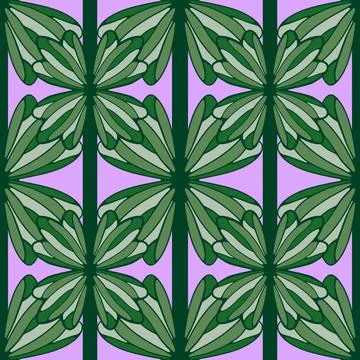 Abstract floral seamless flowers pattern for wrapping paper and fabrics and.. イラスト素材