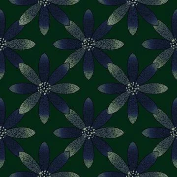 Abstract floral seamless flowers pattern for wrapping paper and fabrics and.. Stockillustratie
