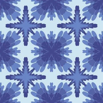 Abstract floral seamless flowers pattern for wrapping paper and fabrics and.. Stock Illustration