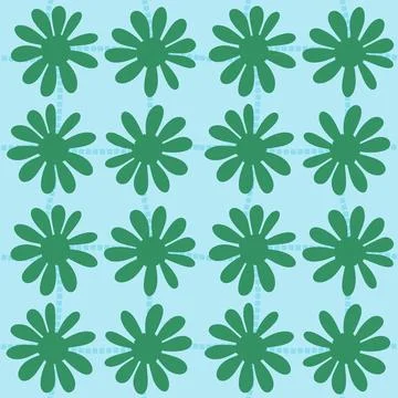 Abstract floral seamless flowers pattern for wrapping paper and fabrics and.. イラスト素材