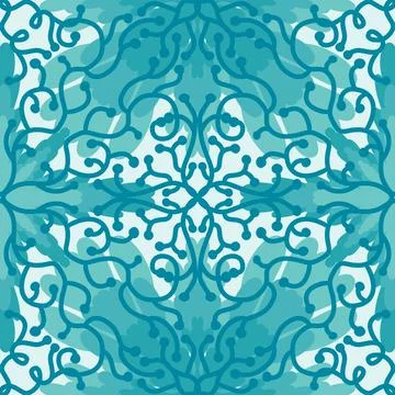 Abstract floral seamless flowers pattern for wrapping paper and fabrics and.. イラスト素材