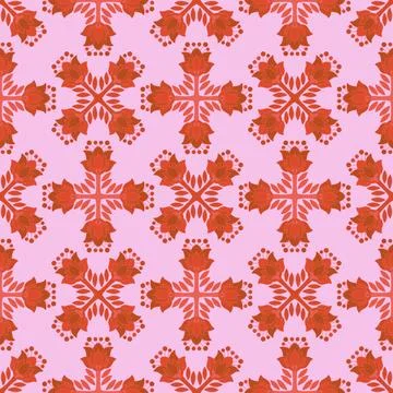 Abstract floral seamless flowers pattern for wrapping paper and fabrics and.. Illustrazione stock