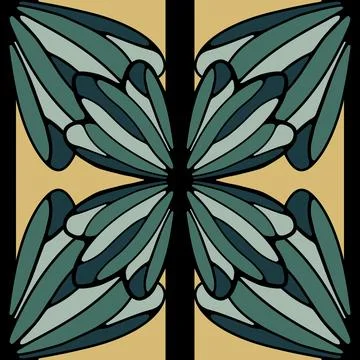 Abstract floral seamless flowers pattern for wrapping paper and fabrics and.. Stockillustratie