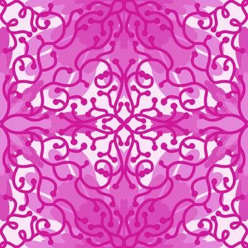 Abstract floral seamless flowers pattern for wrapping paper and fabrics and.. Stock Illustration
