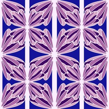 Abstract floral seamless flowers pattern for wrapping paper and fabrics and.. イラスト素材